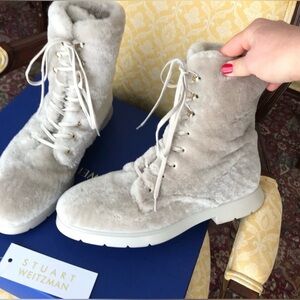 Stuart weitzman shearling boots